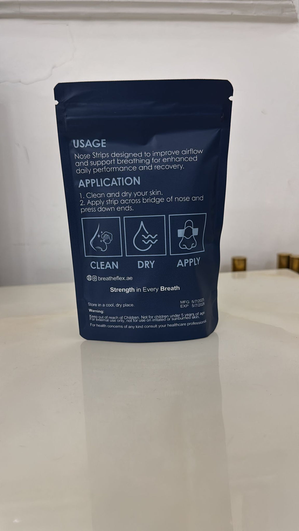 Two boxes of smart breathing strips